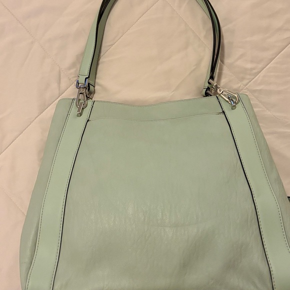 Calvin Klein Ellie Large Tote Bag Mint Green NWOT - Picture 6 of 10